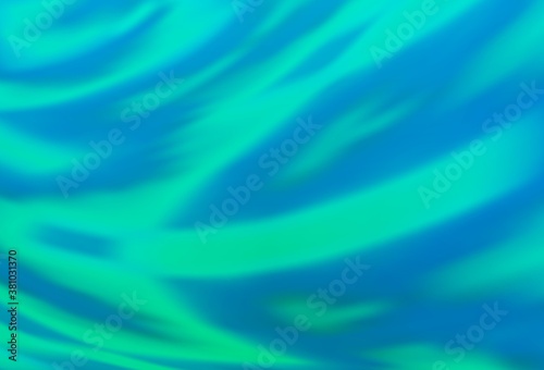 Light BLUE vector glossy abstract background.