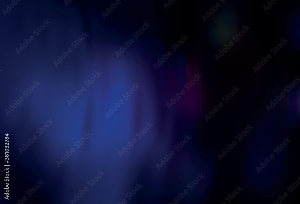Obraz premium Dark Blue, Red vector colorful abstract texture.