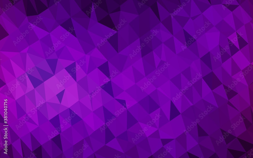 Dark Purple vector shining triangular pattern. Brand new colorful illustration in with gradient. Brand new design for your business. Dark Purple vector shining triangular pattern. Brand new colorful illustration in with gradient. Brand new design for your business.