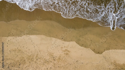 sand dunes on the beach