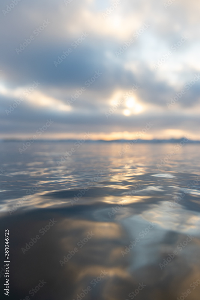 Obraz premium Beach reflection shot
