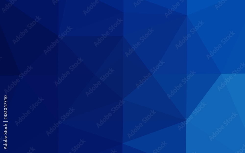 Dark BLUE vector abstract mosaic pattern. Creative illustration in halftone style with gradient. Template for your brand book. Dark BLUE vector abstract mosaic pattern. Creative illustration in halftone style with gradient. Template for your brand book.