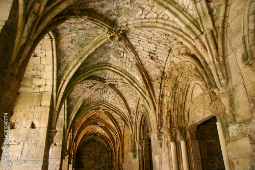 Outer corridor of the Krak des Chevaliers, which was the castle of the Knights Hospitaller