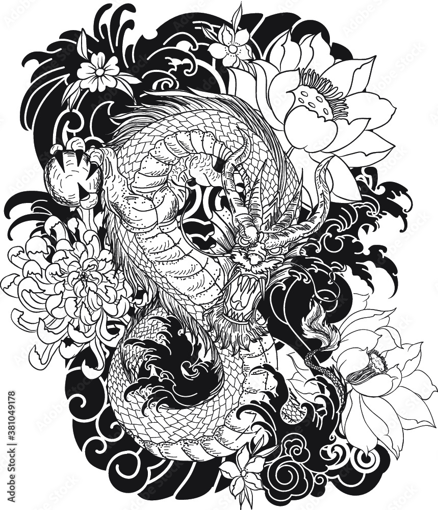 Find Your Dream Dragon Tattoos 122 Ideas  Inkbox