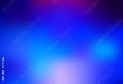 Dark Pink, Blue vector blurred bright template.