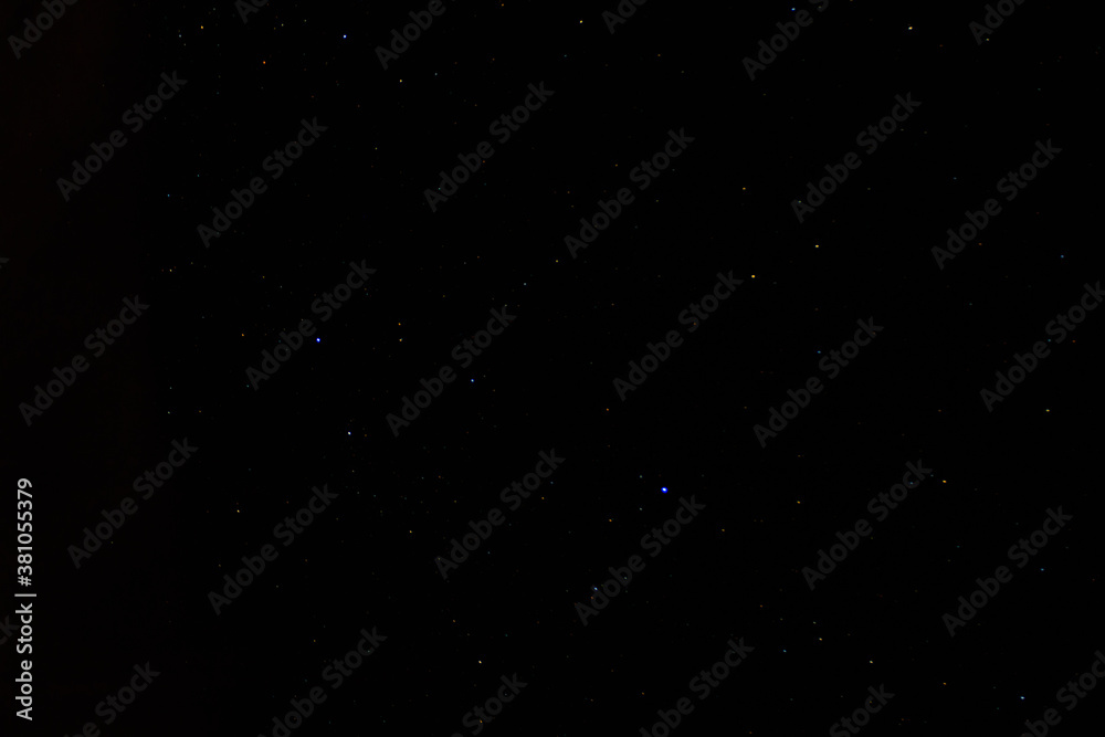 Background of the beautiful night sky with stars