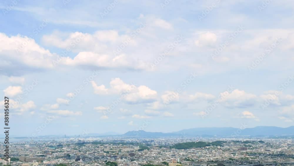 都市風景 福岡市 タイムラプス 都市風景 福岡市 タイムラプス