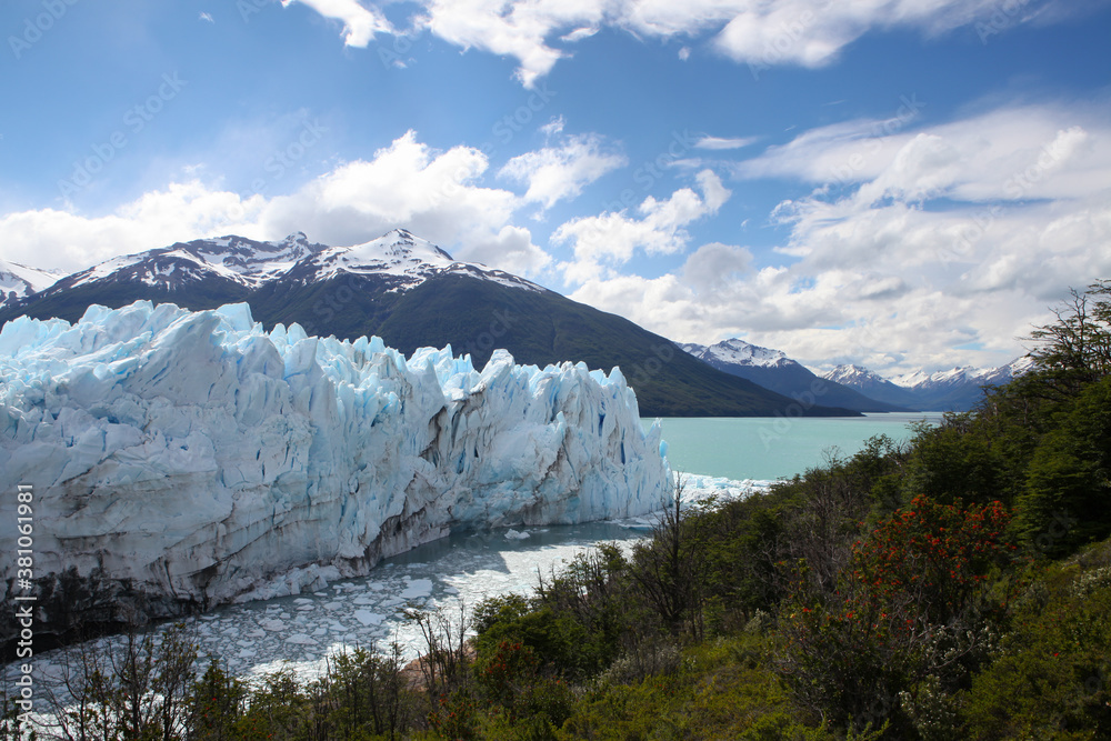 Perito Moreno Glacier in Los Glaciares National Park, Argentina.