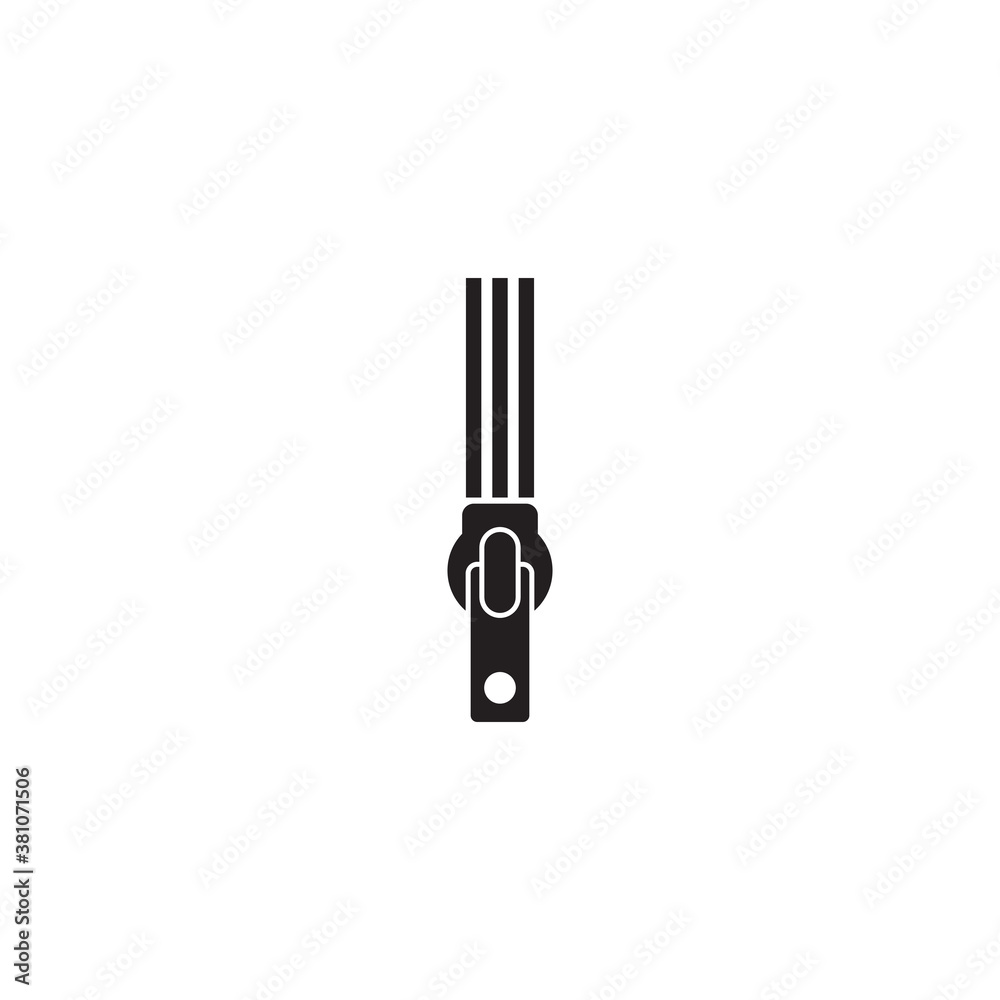 Zipper for clothing logo design template Zipper for clothing logo design template