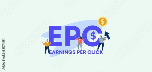 EPC earnings per click. Distribution technology of profitable trade and successful financial income corporate business protection of retail product industrial loans and countering vector crisis.