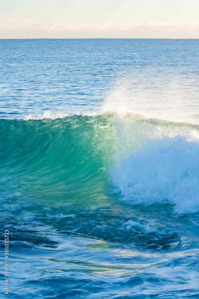 Beautiful ocean waves in Australia