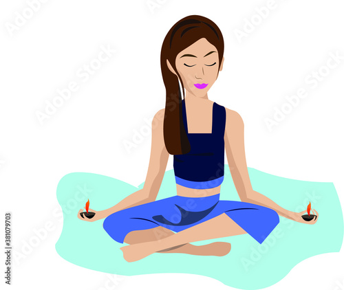sporty girl and her daytime with sport and relax