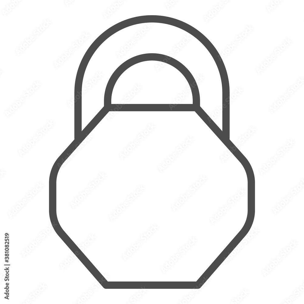 Heavy weight icon. Thin linear heavy weight outline icon isolated on white background from measurement collection. Line vector sign, symbol for web and mobile Heavy weight icon. Thin linear heavy weight outline icon isolated on white background from measurement collection. Line vector sign, symbol for web and mobile