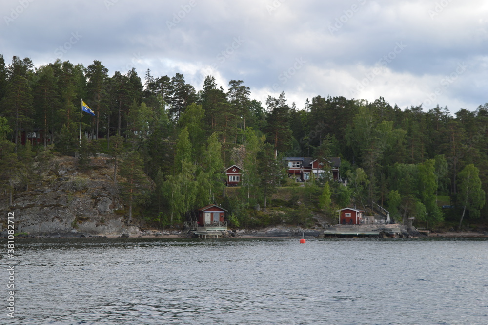 The stunning islands and ocean in the Stockholm Archipelago (Skärgård) in Sweden The stunning islands and ocean in the Stockholm Archipelago (Skärgård) in Sweden