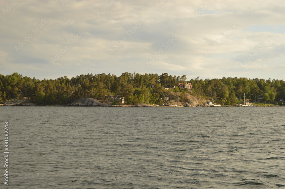 The stunning islands and ocean in the Stockholm Archipelago (Skärgård) in Sweden The stunning islands and ocean in the Stockholm Archipelago (Skärgård) in Sweden
