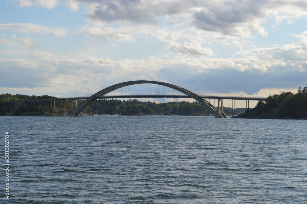 Obraz premium The stunning islands and ocean in the Stockholm Archipelago (Skärgård) in Sweden
