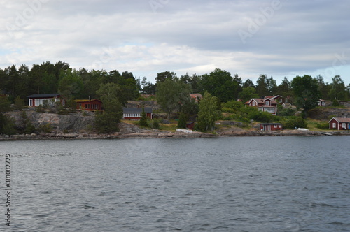 The stunning islands and ocean in the Stockholm Archipelago (Skärgård) in Sweden