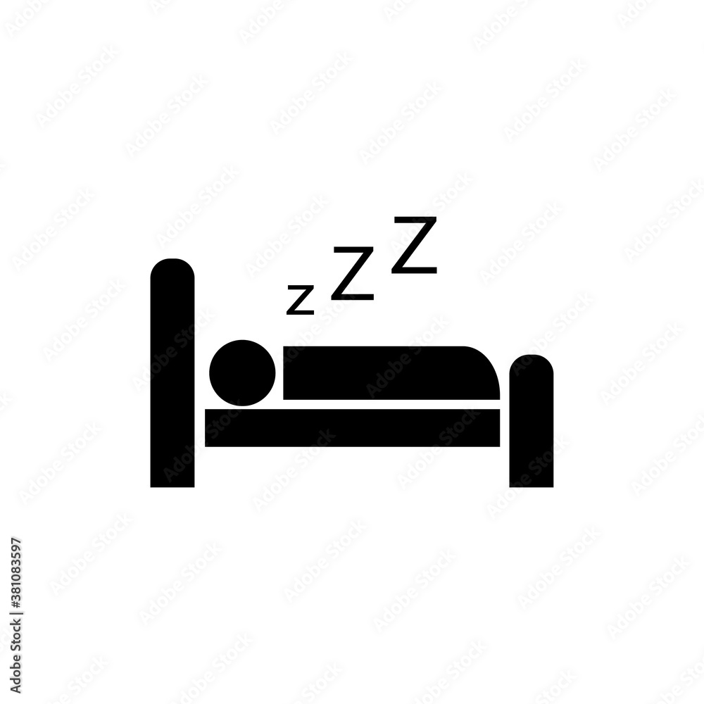 Hotel apartment sign icon. Travel rest place. Sleeper symbol. Hotel apartment sign icon. Travel rest place. Sleeper symbol.