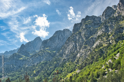 Mountain view in Prokletije National Park