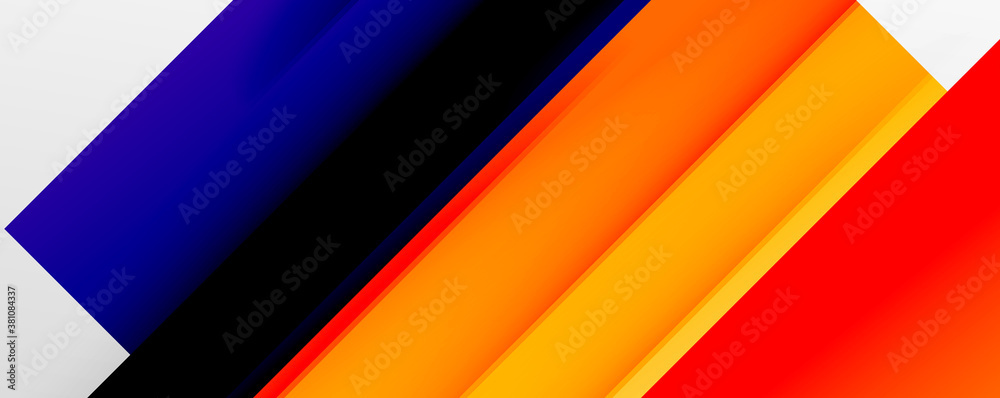 Geometric abstract backgrounds with shadow lines, modern forms, rectangles, squares and fluid gradients. Bright colorful stripes cool backdrops Geometric abstract backgrounds with shadow lines, modern forms, rectangles, squares and fluid gradients. Bright colorful stripes cool backdrops