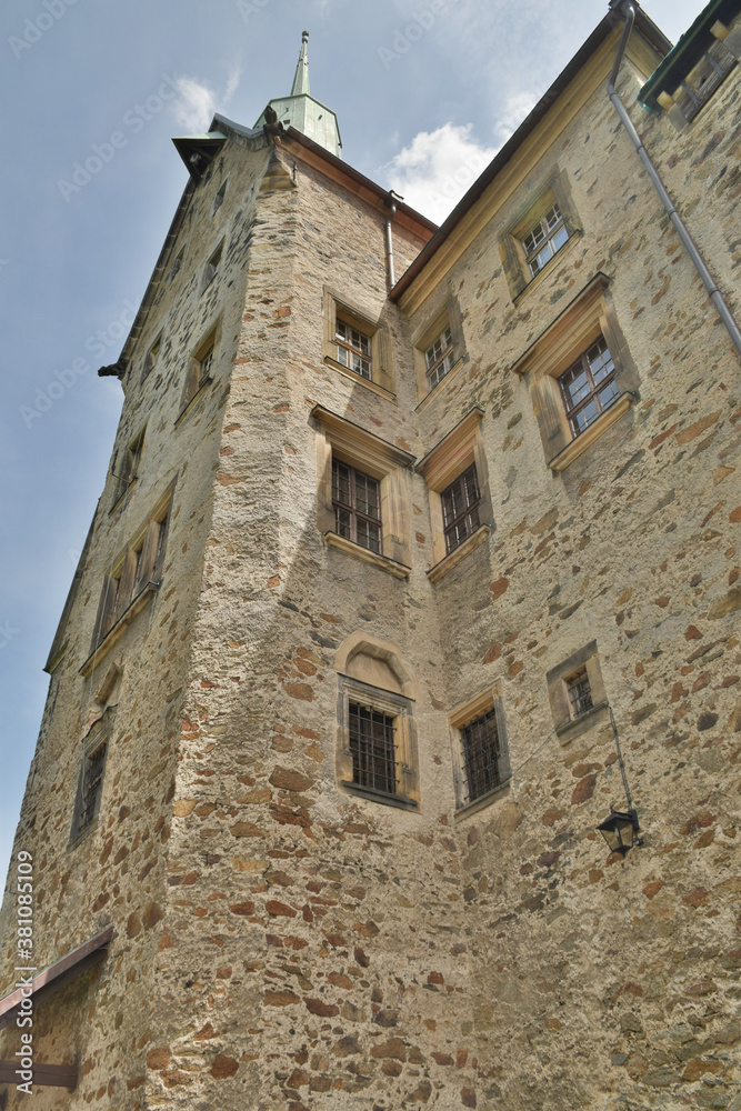 One of towers in Chocha Castle