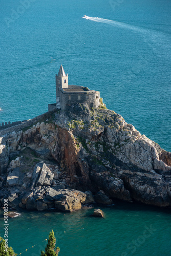 Chiesa di San Pietro, San Peter Church, Portovenere, La Seezia, Liguria, Italy