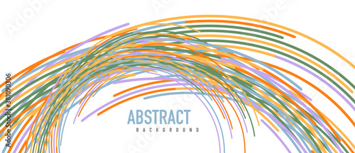 Аbstract moving colorful lines vector backgrounds for cover, placard, poster, banner or flyer