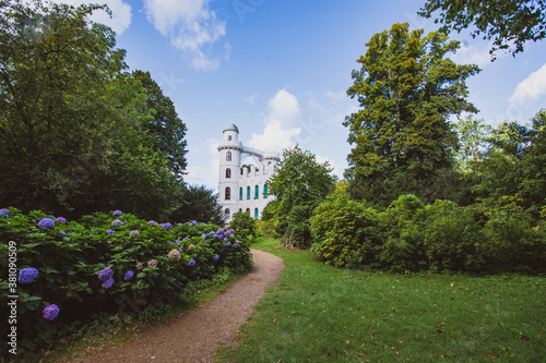 Photography Berlin, Germany - castle on peacock island in lake Wannsee
