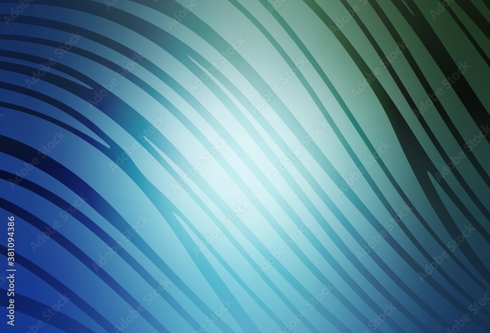 Light Blue, Green vector layout with wry lines. Light Blue, Green vector layout with wry lines.