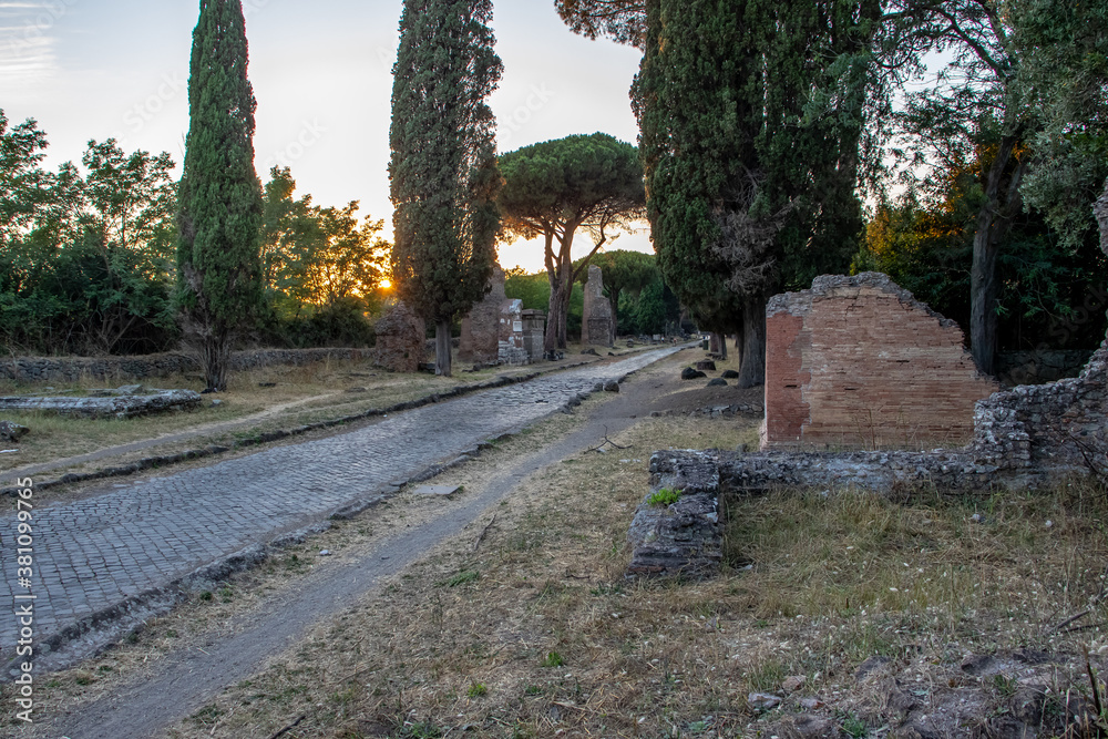 The ancient appia is the most famous street in Rome. The ancient appia is the most famous street in Rome.