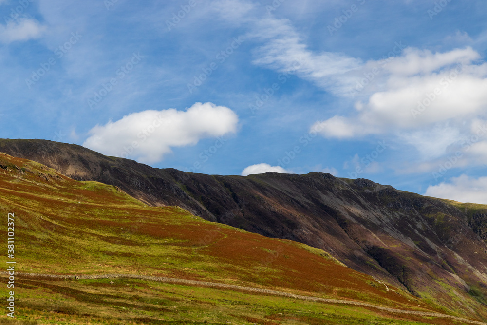 landscape with clouds