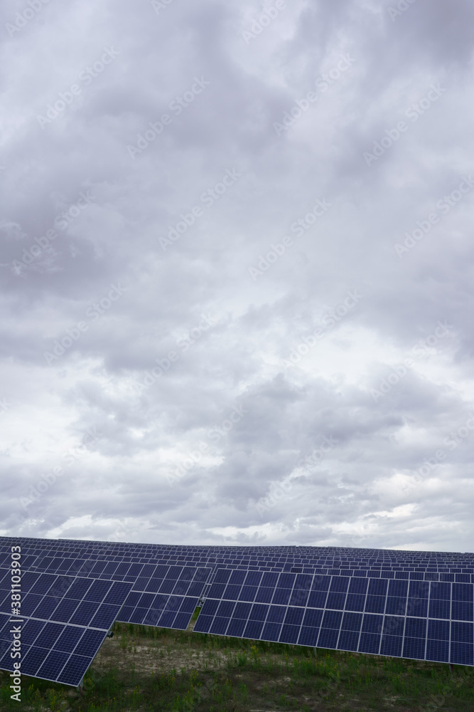 Solar panels. Landscape of Renewable Energy Sources in Europe. Solar panels. Landscape of Renewable Energy Sources in Europe.