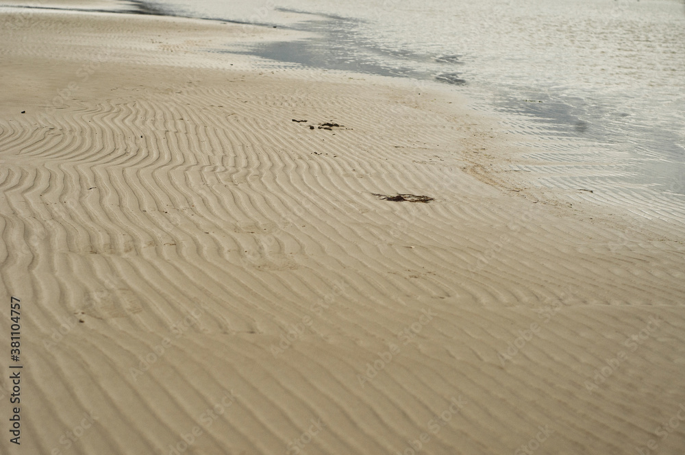 Sand pattern texture, sand by the sea Sand pattern texture, sand by the sea