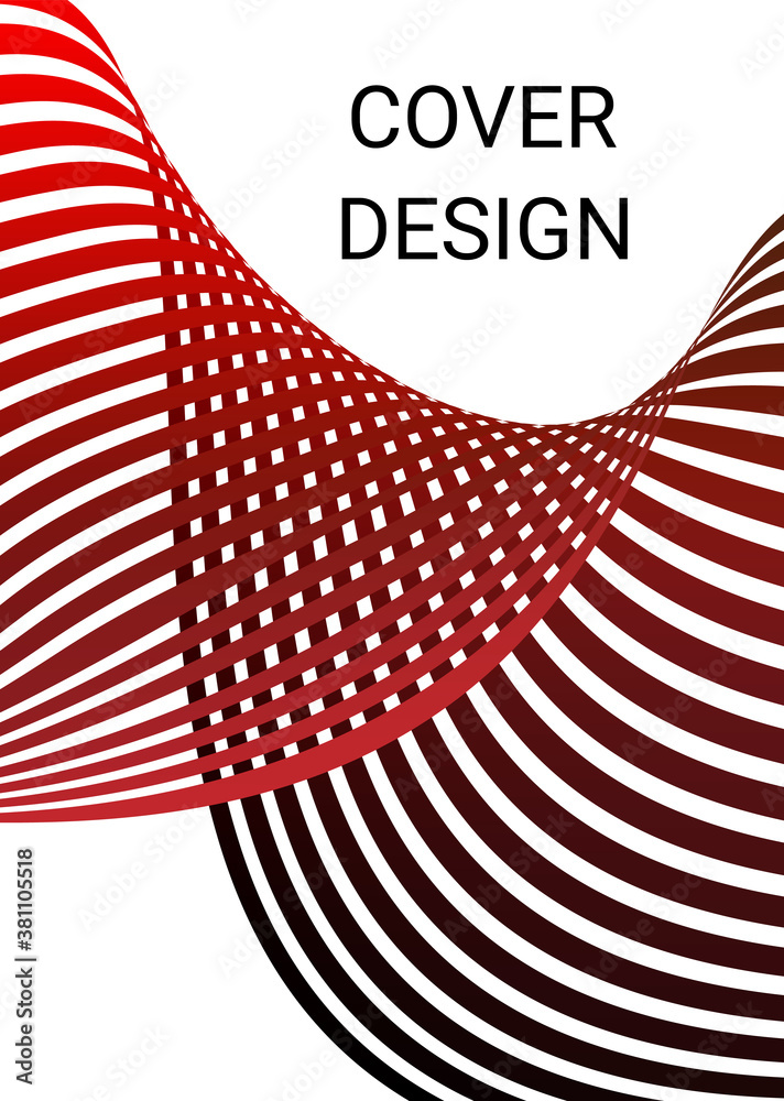 Cover design. Design template. Creative backgrounds with abstract gradient wave lines for creating trendy banner, poster Cover design. Design template. Creative backgrounds with abstract gradient wave lines for creating trendy banner, poster