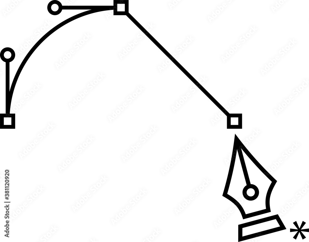 Bezier Curve With Pen Tool Bezier Curve With Pen Tool