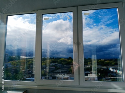 window and clouds © Диана Козлянская