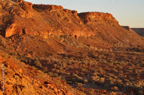 A dramatic landscape of Kennedy Range in Western Australia © Samantha