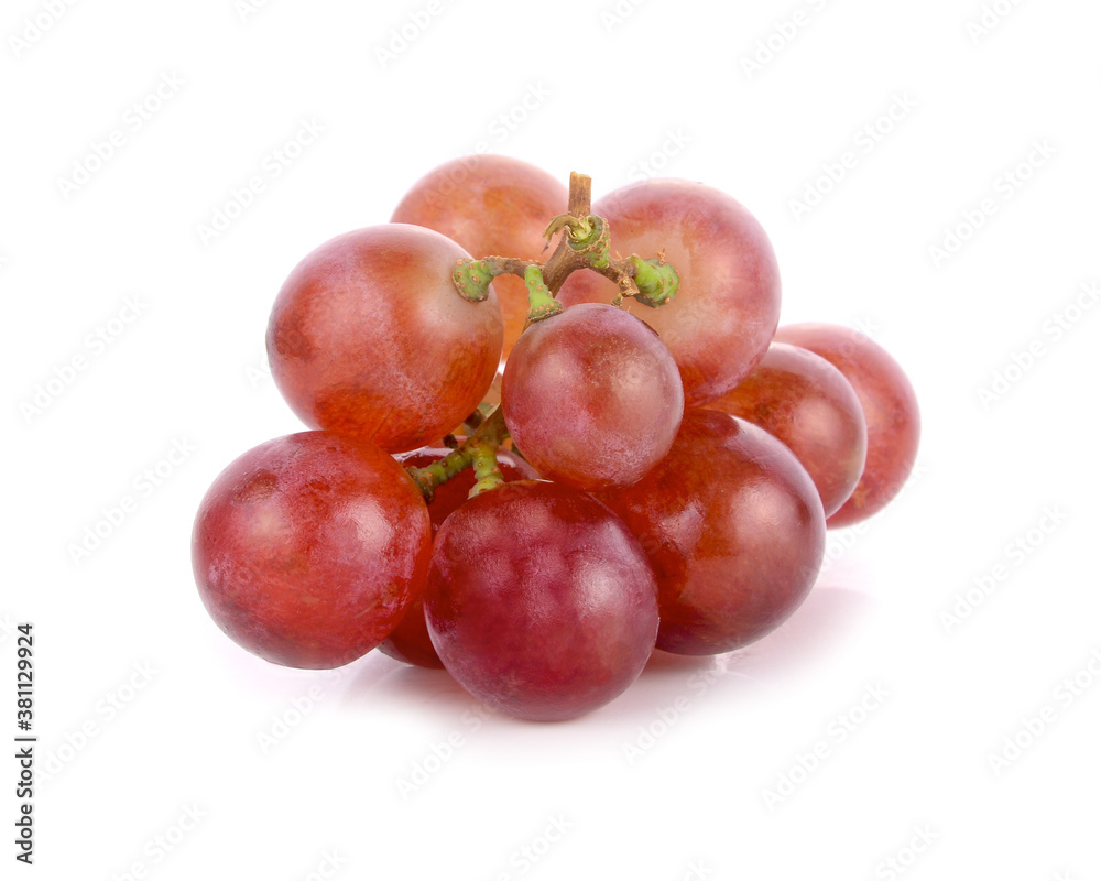 Grape isolated on white background.
