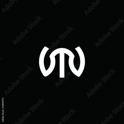 M logo vector circle icon illustrations