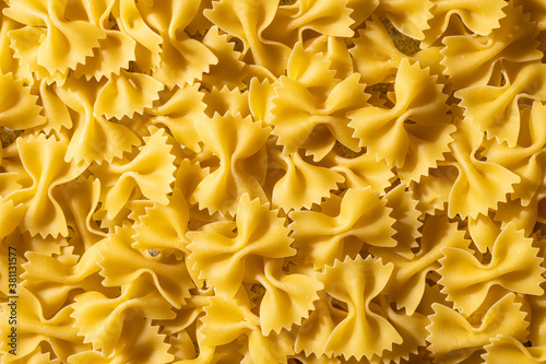 italian pasta, farfalle