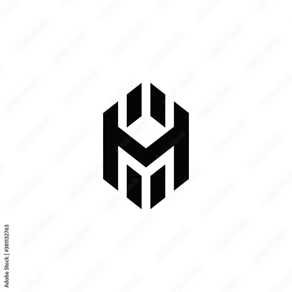 M logo vector icon illustrations M logo vector icon illustrations