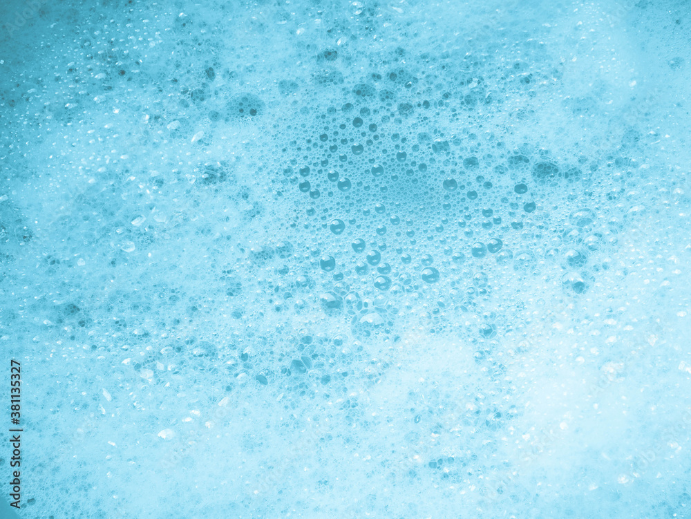 Obraz premium Foam and soap bubble background