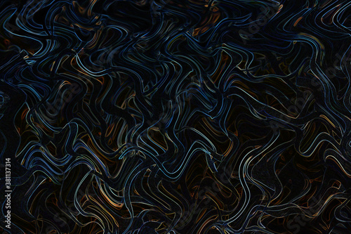 unusual fantasy texture. Wave abstraction. Neon color.