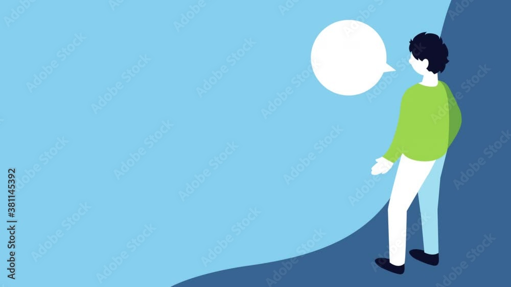 statistics infographic data animation with man speaking statistics infographic data animation with man speaking
