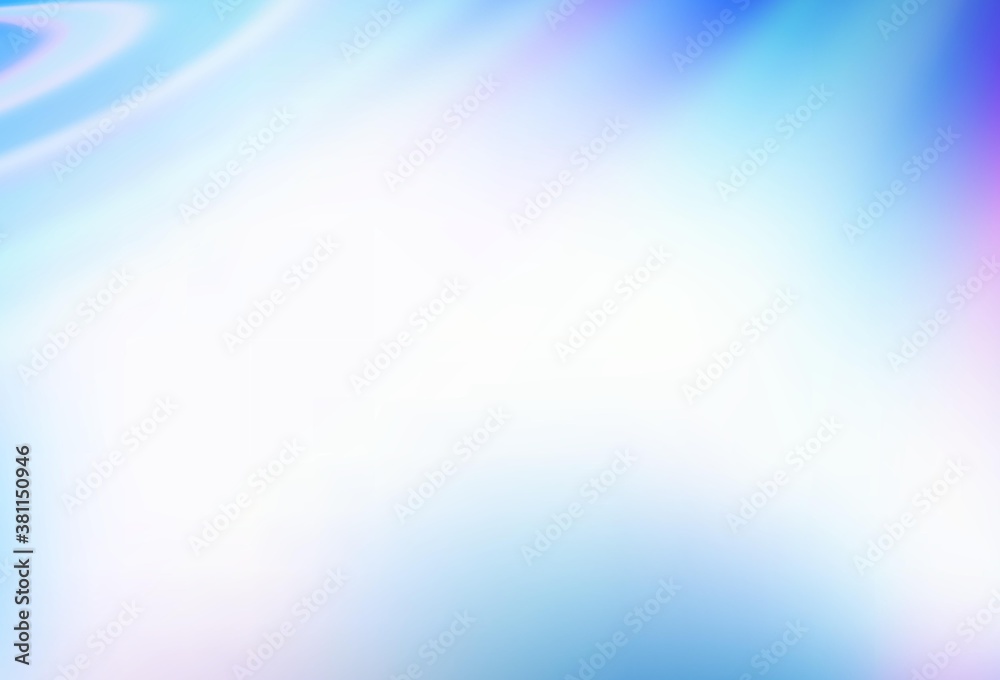 Light Pink, Blue vector blurred bright texture.