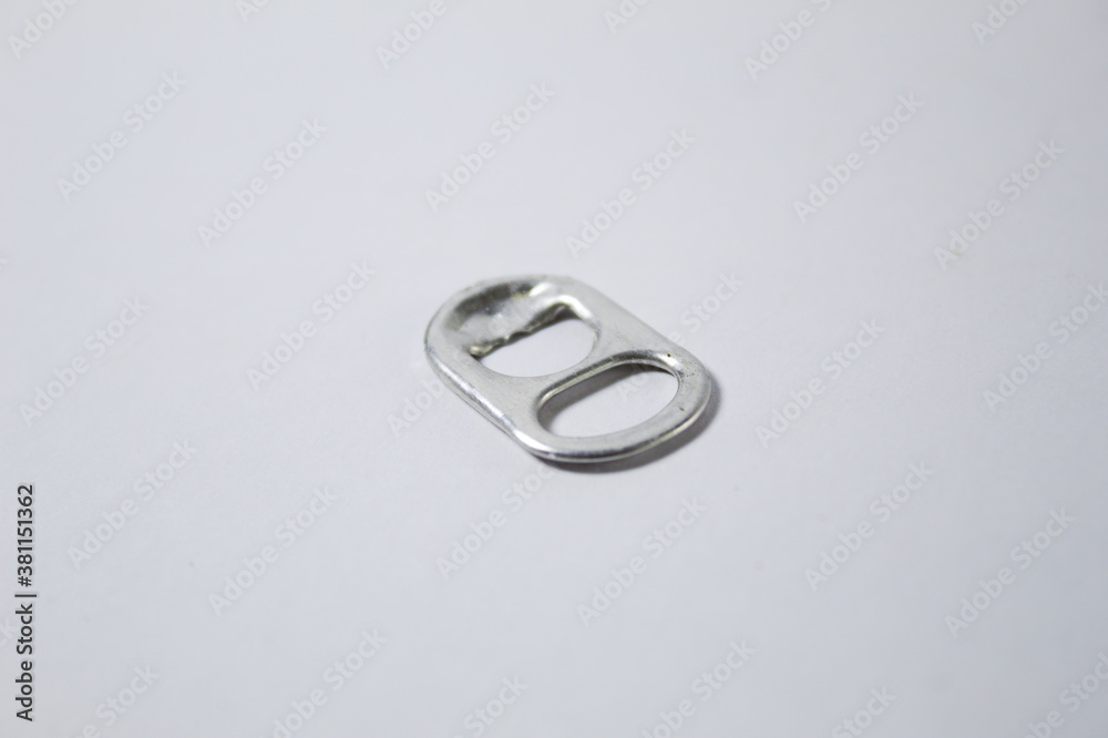 Metal seal of soda and beer cans Metal seal of soda and beer cans