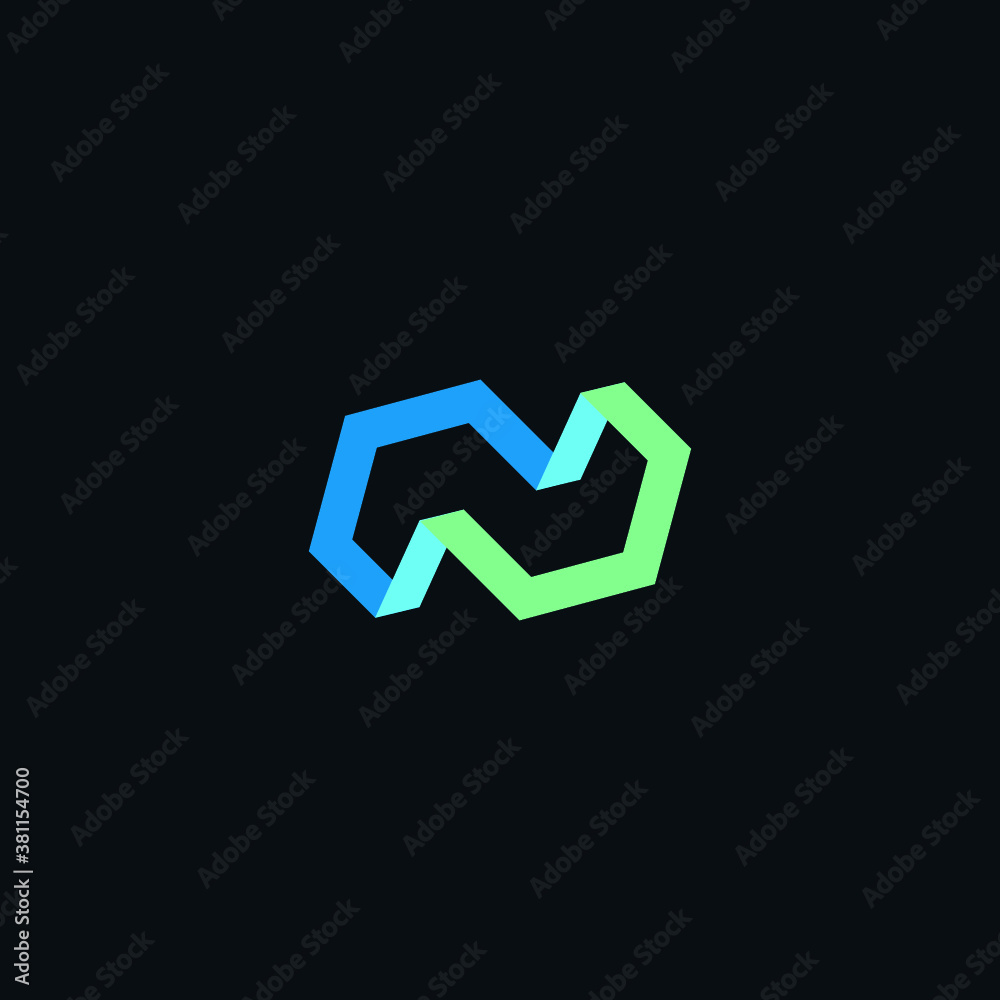 N logo alphabet vector icon illustrations N logo alphabet vector icon illustrations