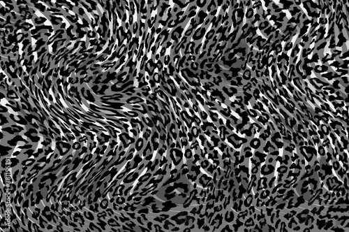 abstract leopard print texture design 