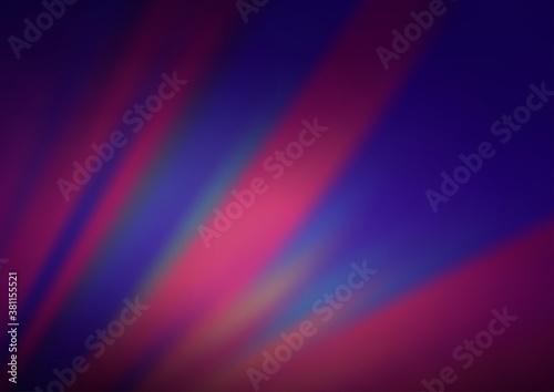 Dark Purple vector background with straight lines. Lines on blurred abstract background with gradient. Pattern for websites, landing pages.