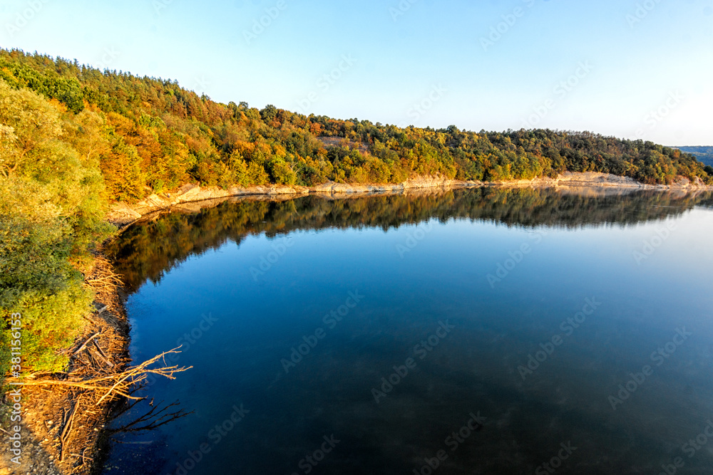 lake in autumn